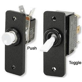 Diagram of Blue Sea Systems Panel Switches