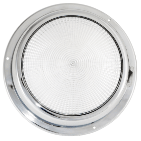 Dr LED 6-3/4" Chromed Mars LED General Purpose Dome Light - High / Low Warm White