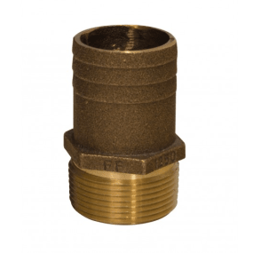 ff of Groco Pipe to Hose Adapters - Full Flow NPT, Cast Bronze