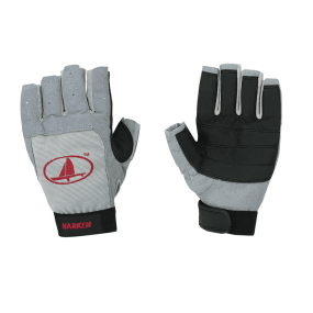 Black Magic 3/4 Finger Sailing Gloves