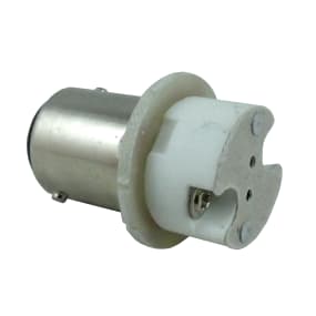 llb-44bg-01-00 of Lunasea Lighting 2-Pin G4, MR11, MR16 LED Light Bulb to Non-Index DC Bayonet Socket Adapter