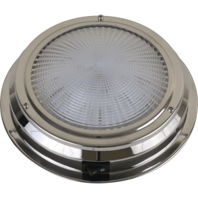 Scandvik 6-3/4" Stainless Steel LED Dome Light