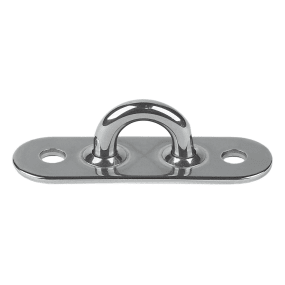2" Long of Schaefer Marine Welded Pad Eyes - 304 Stainless Steel