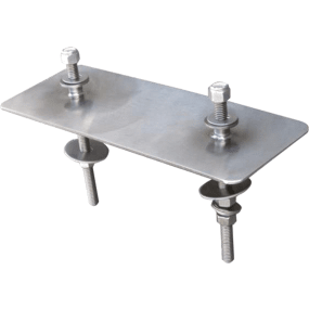 Dry Zinc Anode Plate Mounting System