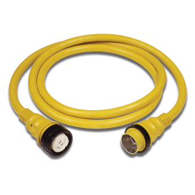 50 Amp 125V Power Cord Plus Cordsets - Yellow