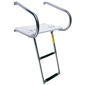Garelick 15240 Pontoon Swim Ladder 4 Steps 