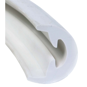 Radial Rub Rail - Soft External Cover Only - White