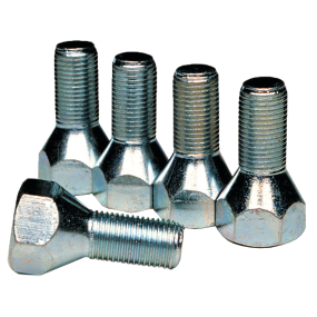 Trailer Lug Bolts - 1/2", Pack of 5