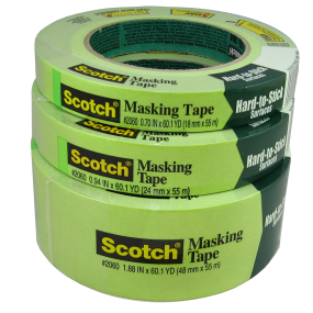 2060 Masking Tape for Hard-to-Stick Surfaces