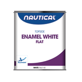 Flat White Enamel