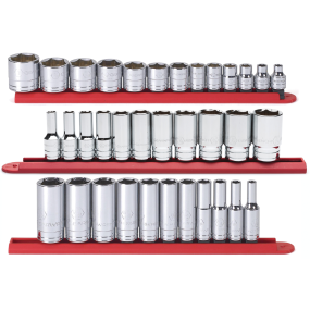 3/8in. Drive 6 Point SAE Socket Set