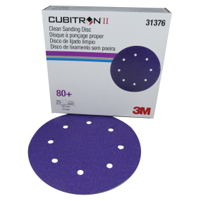 Hookit Cubitron II Purple 8-Hole Dust Free Sanding Discs - 737U