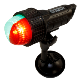 Aqua Signal Series 27 LED Battery Operated Navigation Light - Bi-Color, Suction Mount