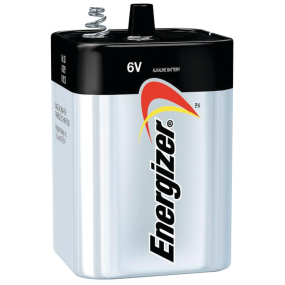 6V Energizer Alkaline Battery - Spring Terminals