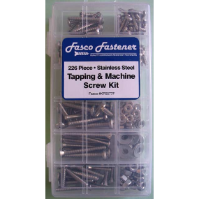 226 Piece Tapping & Machine Screw Kit