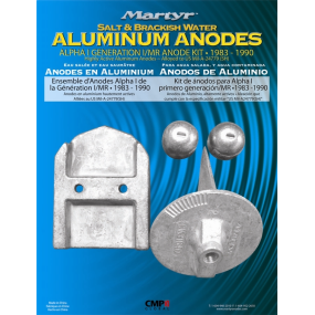 Alpha I Generation MerCruiser Anode Kit - Aluminum