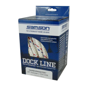 white tracer in box of Samson Harbormaster Dock Line