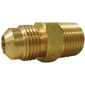 3/8" Male Flare to 3/8" Male NPT Propane Adapter