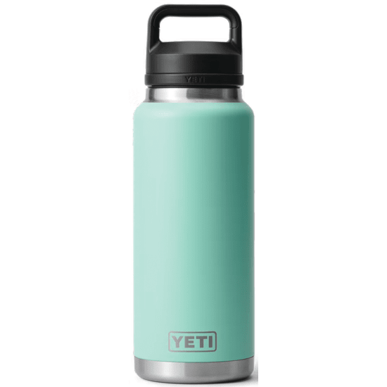 Yeti Rambler Bottle 36oz Solids Collection Hunter Green