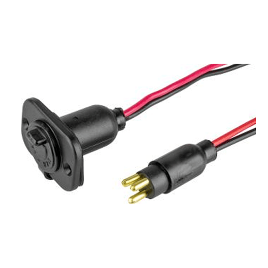 Trolling Motor Receptacle & Plug SeaDog Line Fisheries Supply