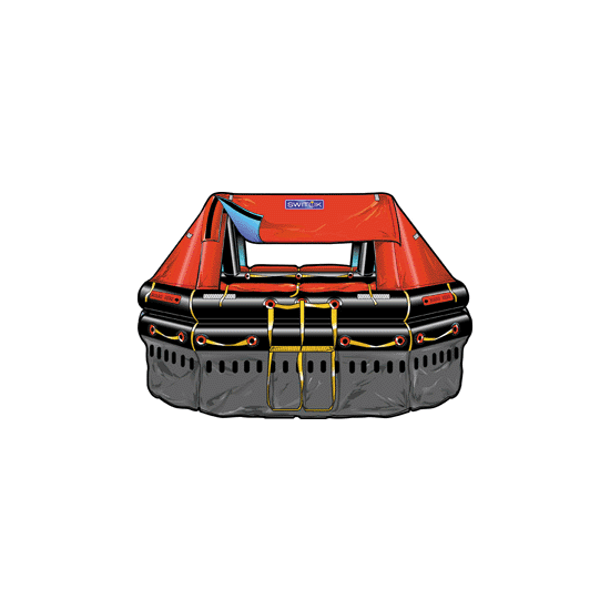 SAR-6 Mark II Life Raft - Switlik | Fisheries Supply