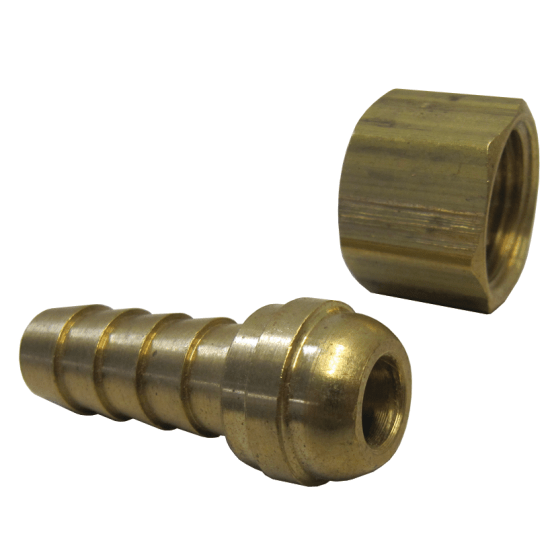 Hose Barb to Ball End Swivel Midland Metals Fisheries Supply