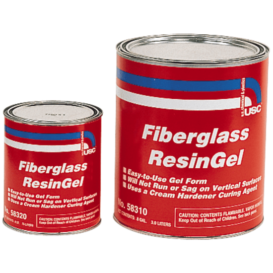 Fiberglass Resin Repair Gel - US Chemicals and Plastics