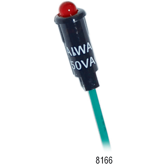 230 Volt LED Indicator Lights, Amber