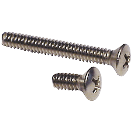 Machine Screw Oval Head Phillips Fasco Fastener Fisheries Supply