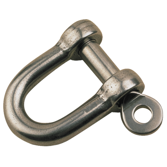 STAINLESS (316) D SHACKLE 3/8IN