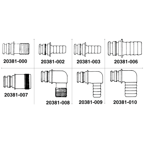 QuickConnect Port System Fittings Flojet Fisheries Supply