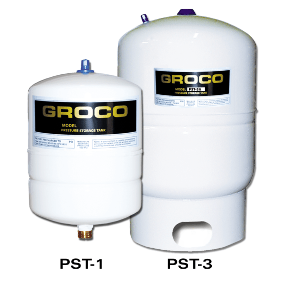 Pressure Storage/Accumulator Tanks Groco Fisheries Supply