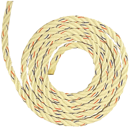 Poly-Plus 3-Strand White Rope