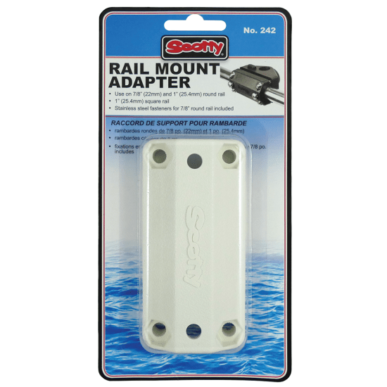 Railmount Adapter 242 Scotty Fisheries Supply