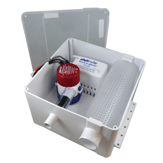 Shower Drain System 500 GPH