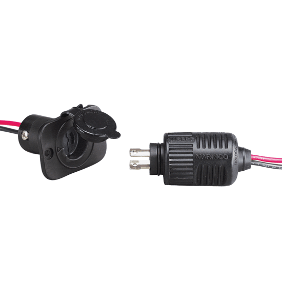 ConnectPro 2-Wire Trolling Motor Plug & Receptacle Combo Kit 1
