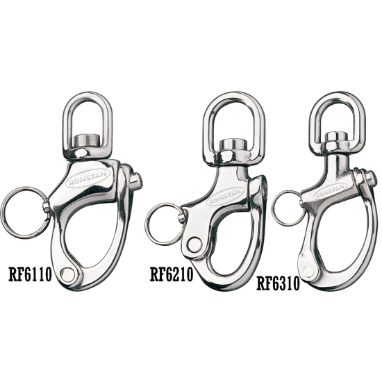 Small Swiveling Snap Shackles Ronstan Fisheries Supply