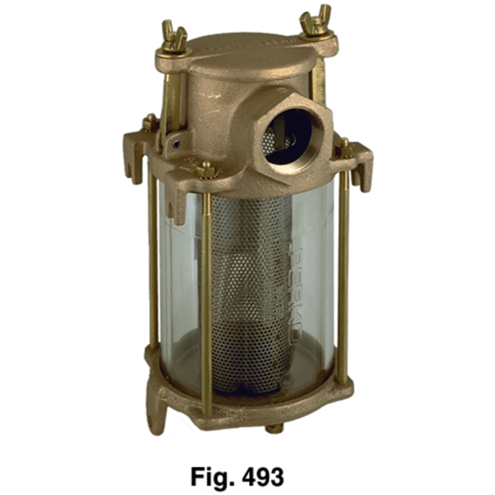 493 Series Intake Water Strainers Perko Fisheries Supply