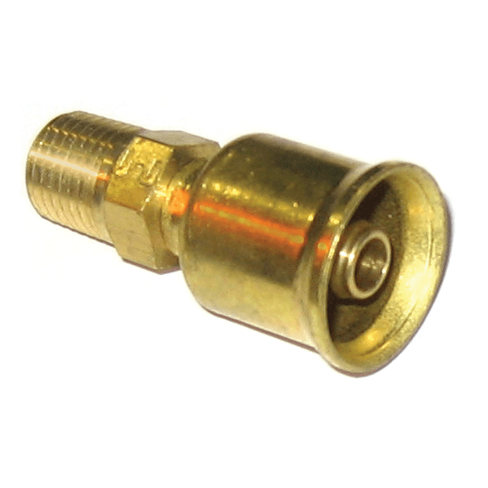 Crimp Fit NPTF Fuel Hose Fittings Trident Marine Hose & Propane