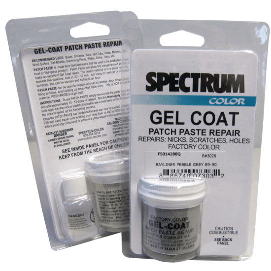 Patch Paste Gel Coat Repair Kits Spectrum Colors No Longer Available
