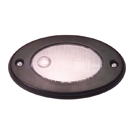 Oval Incandescent Compartment Lights
