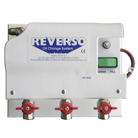 3020 Series Oil Change Systems 3 Valve Reverso Fisheries Supply