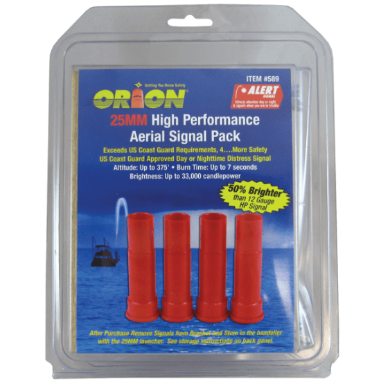 25 mm Red Aerial Signal Flares Refill Orion Safety Products