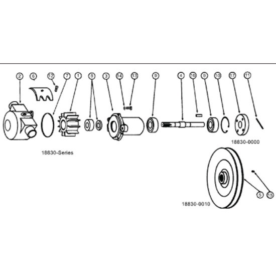 Jabsco0 Model Pump Replacement Parts Jabsco Fisheries Supply