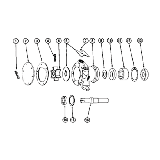 2760 Model Pump Replacement Parts Jabsco Fisheries Supply