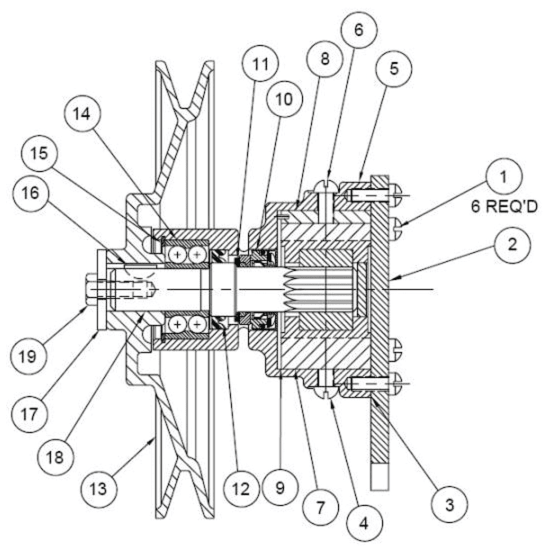 11850 Model Pump Replacement Parts