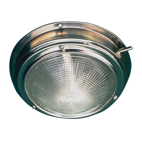 STAINLESS DOME LIGHT-5IN LENS