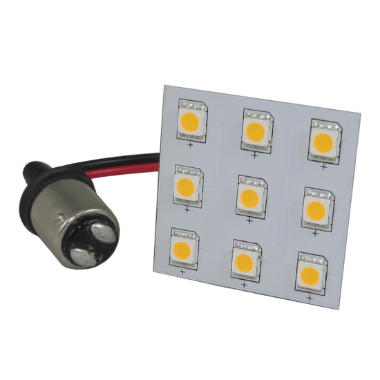BA15D Bulb - 9 LED