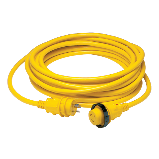 30 Amp 125V Power Cord Plus Cordsets - Yellow 1