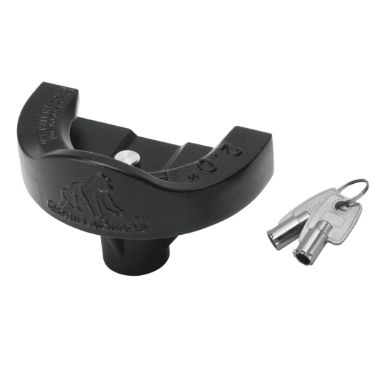 Trailer Coupler Lock with Guard 1